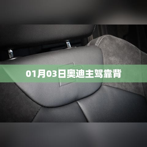 奥迪主驾靠背细节曝光，01月03日新动态
