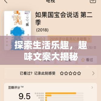 探索生活乐趣，趣味文案大揭秘