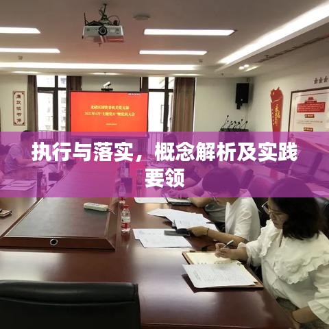 执行与落实，概念解析及实践要领
