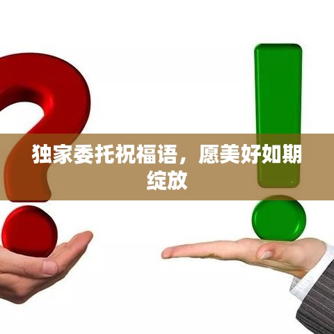 独家委托祝福语，愿美好如期绽放