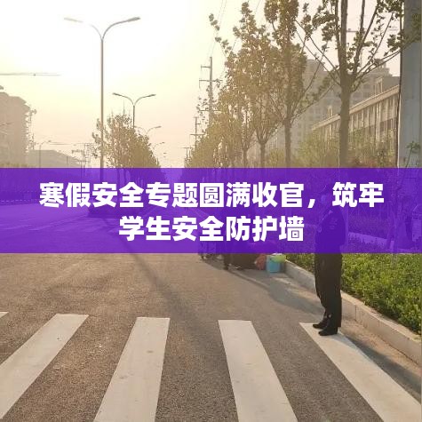 寒假安全专题圆满收官，筑牢学生安全防护墙