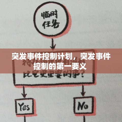 突发事件控制计划，突发事件控制的第一要义 