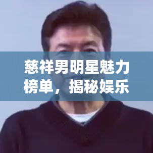 慈祥男明星魅力榜单，揭秘娱乐圈十大魅力男星排名！