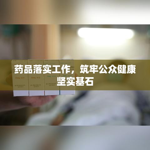 药品落实工作，筑牢公众健康坚实基石