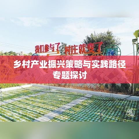 乡村产业振兴策略与实践路径专题探讨
