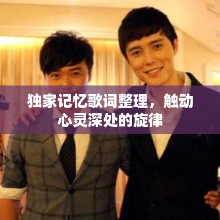 独家记忆歌词整理，触动心灵深处的旋律