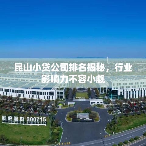 昆山小贷公司排名揭秘，行业影响力不容小觑