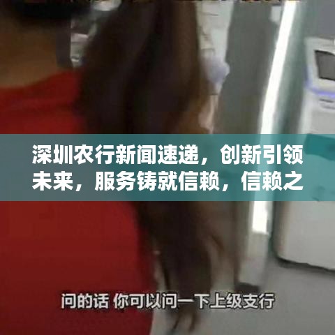 深圳农行新闻速递，创新引领未来，服务铸就信赖，信赖之选