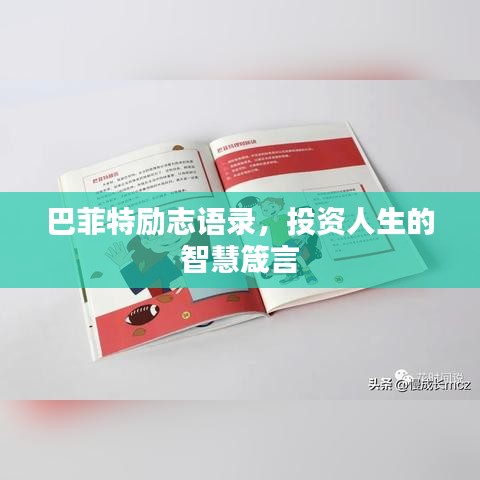 巴菲特励志语录，投资人生的智慧箴言