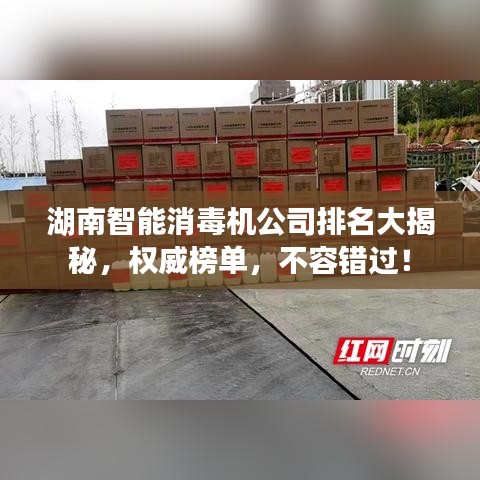 湖南智能消毒机公司排名大揭秘，权威榜单，不容错过！