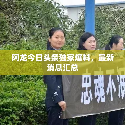 阿龙今日头条独家爆料，最新消息汇总