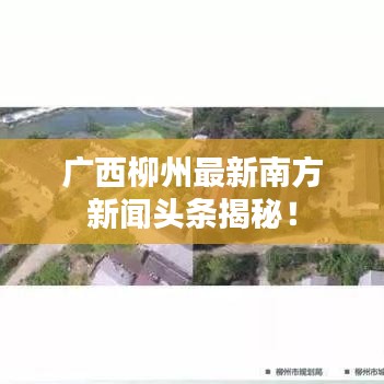 广西柳州最新南方新闻头条揭秘！