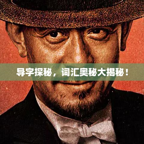导字探秘，词汇奥秘大揭秘！