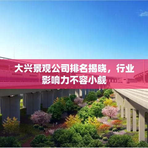 大兴景观公司排名揭晓，行业影响力不容小觑
