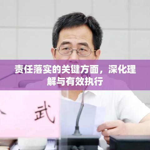 责任落实的关键方面，深化理解与有效执行